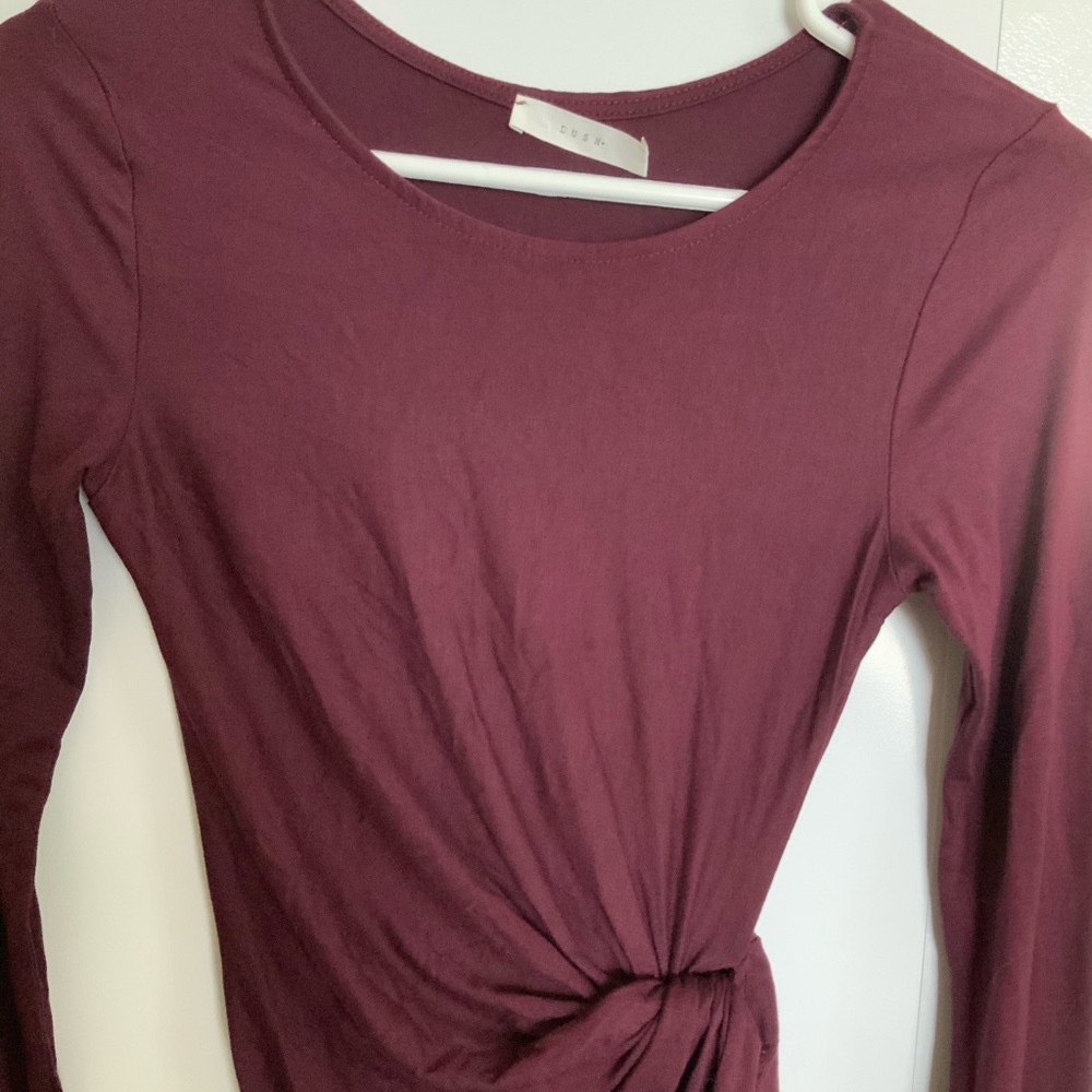 Lush, Small, Body Conscious Knit Dress